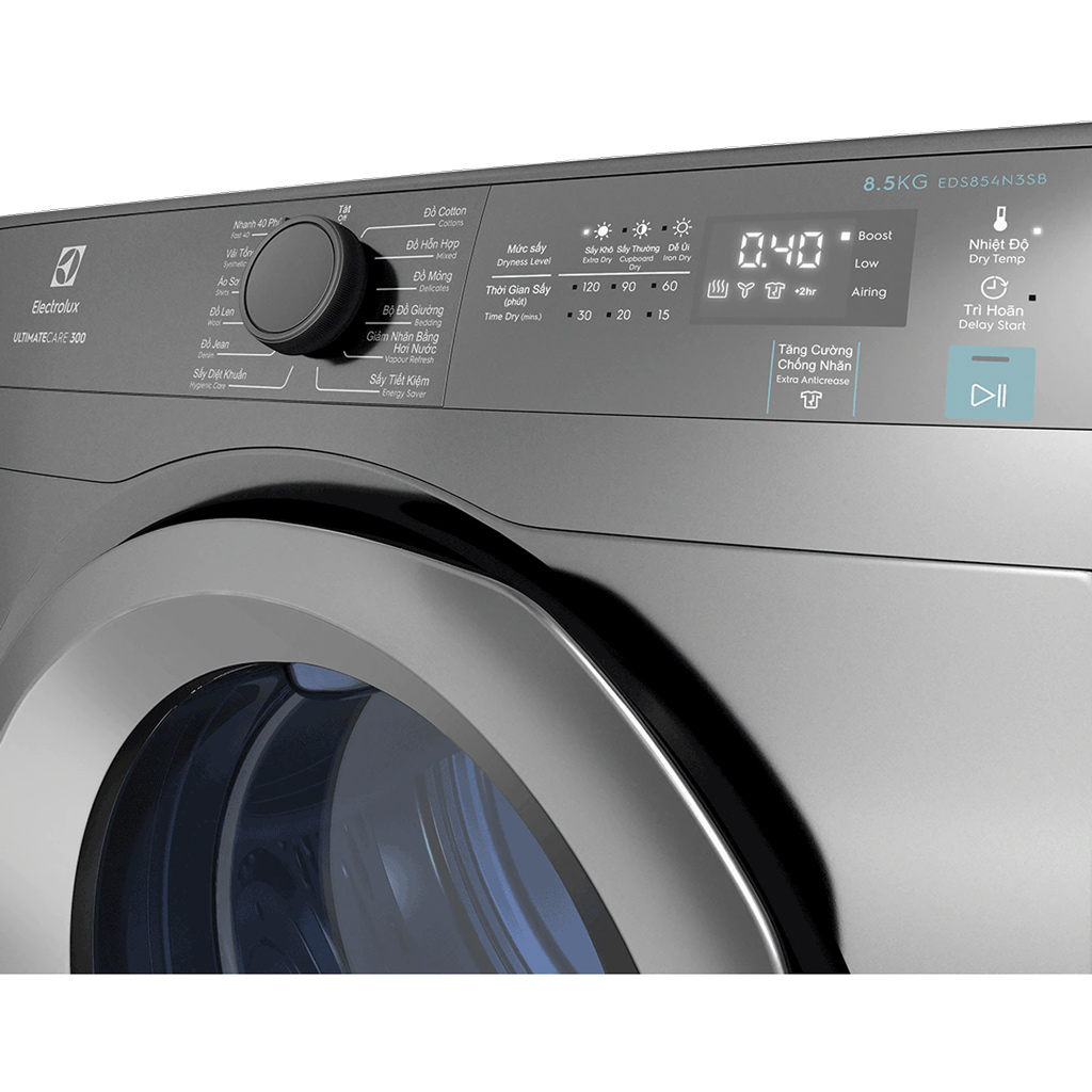 Máy Sấy Quần Áo Electrolux 8.5Kg EDS854N3SB - Ảnh 5