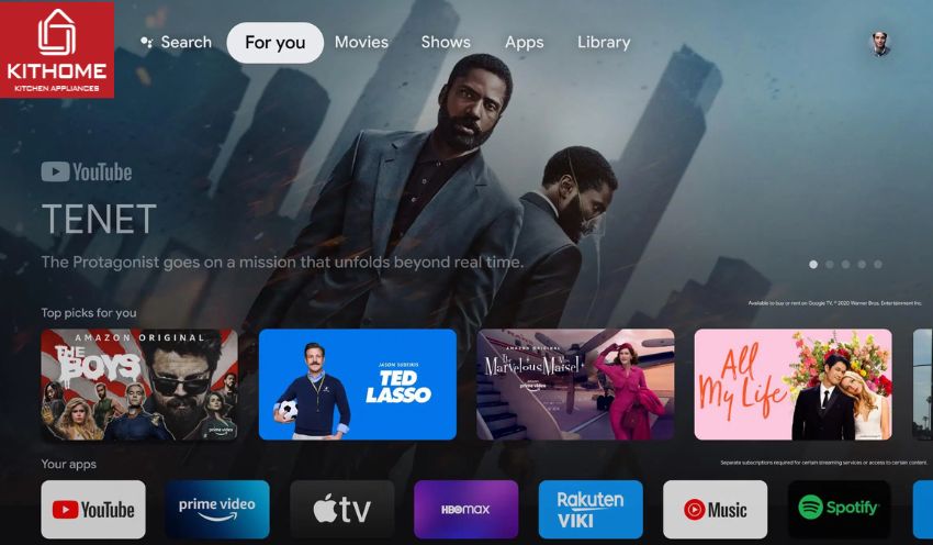 Google Tivi TCL 43 Inch 4K 43P638