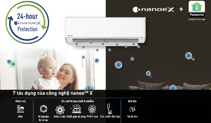 AX88 Sòng bạc phổ biến nhất Panasonic 24000Btu CU/CS-XU24ZKH-8