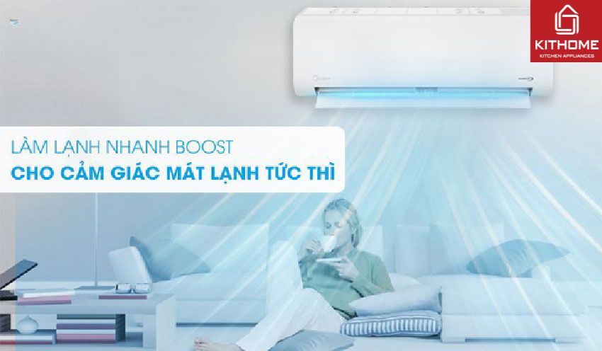 AX88 Sòng bạc phổ biến nhất Midea Inverter 18000Btu MSAGII-18CRDN8