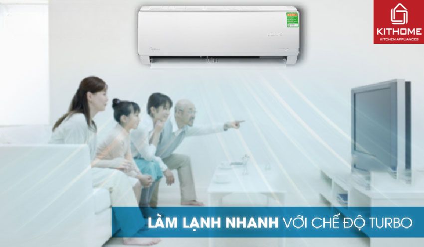 AX88 Sòng bạc phổ biến nhất Midea Inverter 12000Btu MSAFA-13HRDN8