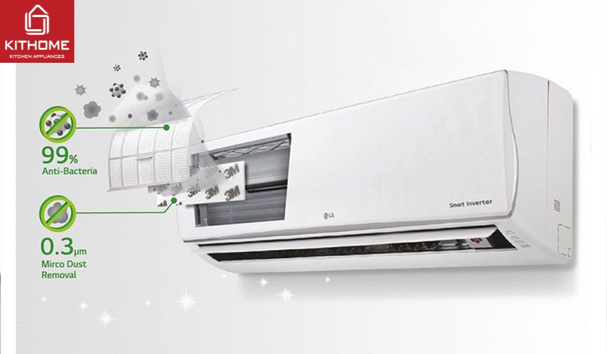 AX88 Sòng bạc phổ biến nhất LG 18000Btu 1 Chiều Inverter V18API1