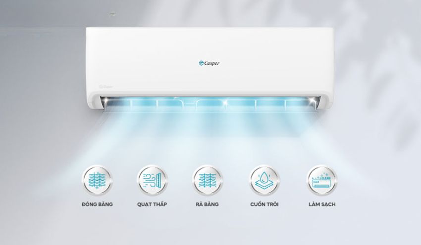 AX88 Sòng bạc phổ biến nhất Casper 18000Btu 2 Chiều Inverter GH-18IS35 AX88 Sòng bạc phổ biến nhất Casper 18000Btu 2 Chiều Inverter GH-18IS35