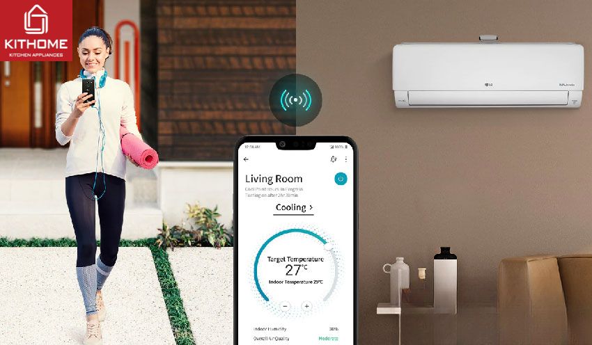 AX88 Sòng bạc phổ biến nhất LG Wifi 9000Btu 2 Chiều Inverter B10API