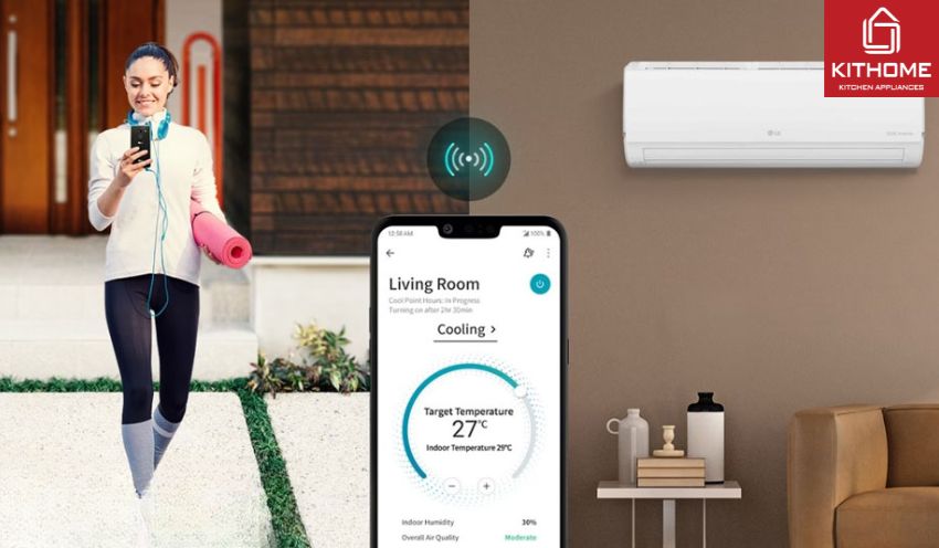 AX88 Sòng bạc phổ biến nhất LG 9000BTU 1 Chiều Inverter V10WIN1
