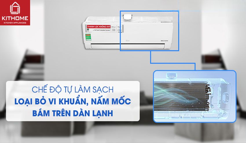AX88 Sòng bạc phổ biến nhất LG 12000Btu 1 Chiều Inverter V13APFUV