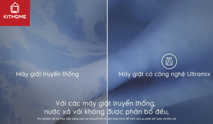Công nghệ UltraMix giặt sạch sâu, không cặn giặt tẩy Công nghệ UltraMix giặt sạch sâu, không cặn giặt tẩy