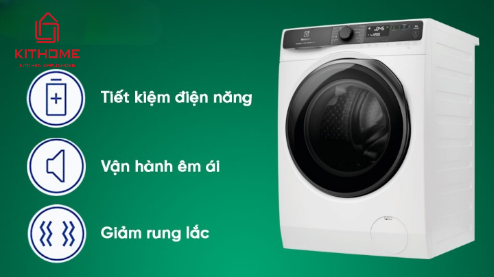 Ax88.com link không chặn Electrolux Inverter 13Kg EWF1343R7WC thiết kế tinh tế hiện đại  tiết kiệm điện 