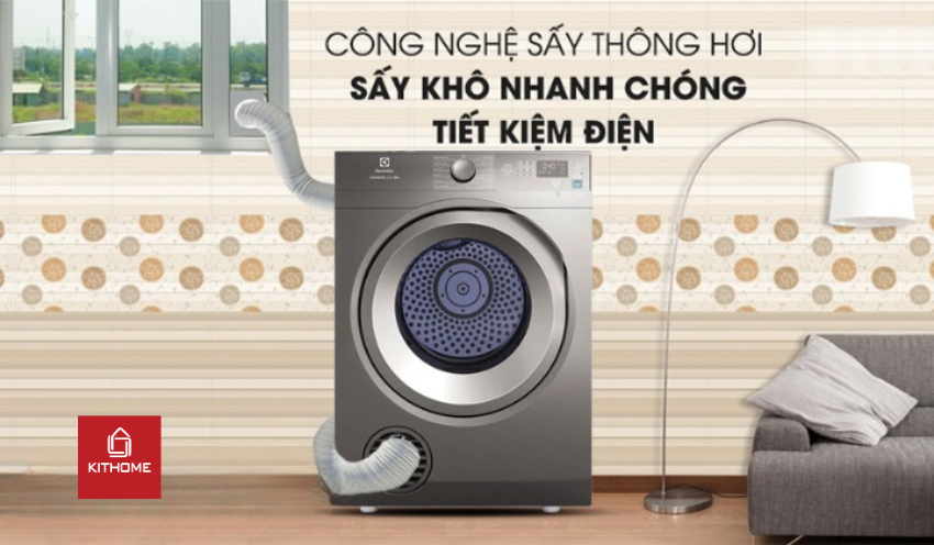 Máy Sấy Quần Áo Electrolux 8.5Kg EDS854N3SB Máy Sấy Quần Áo Electrolux 8.5Kg EDS854N3SB