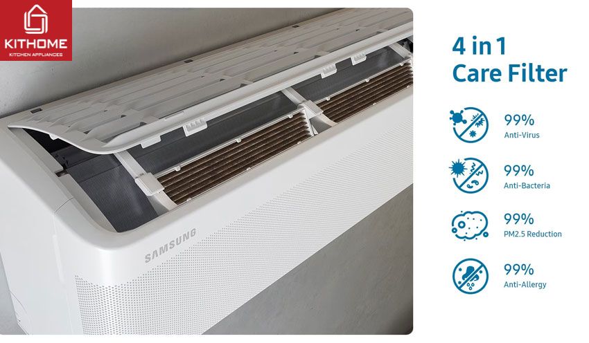 AX88 Sòng bạc phổ biến nhất Samsung Wifi 9000Btu Inverter AR10CYECAWK
