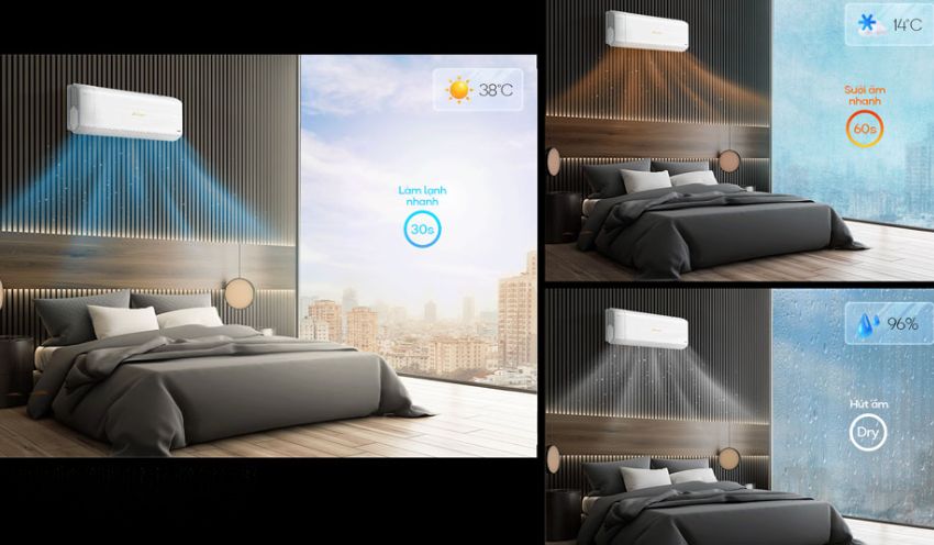 AX88 Sòng bạc phổ biến nhất Casper 12000Btu 2 Chiều Inverter XH-12IF35 AX88 Sòng bạc phổ biến nhất Casper 12000Btu 2 Chiều Inverter XH-12IF35