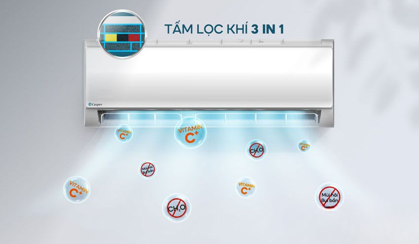 AX88 Sòng bạc phổ biến nhất Casper 18000Btu 2 Chiều Inverter GH-18IS35 AX88 Sòng bạc phổ biến nhất Casper 18000Btu 2 Chiều Inverter GH-18IS35