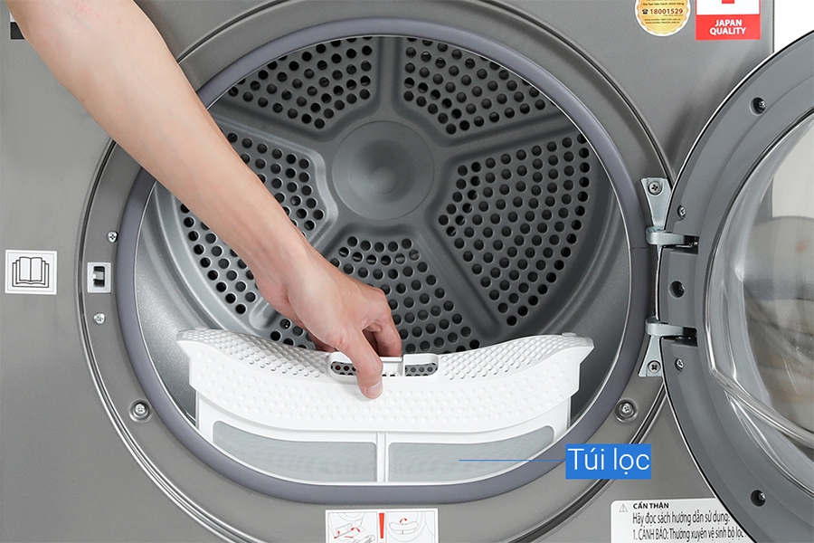 Máy Sấy Quần Áo Toshiba 8Kg TD-K90MEV(SK) - Ảnh 5