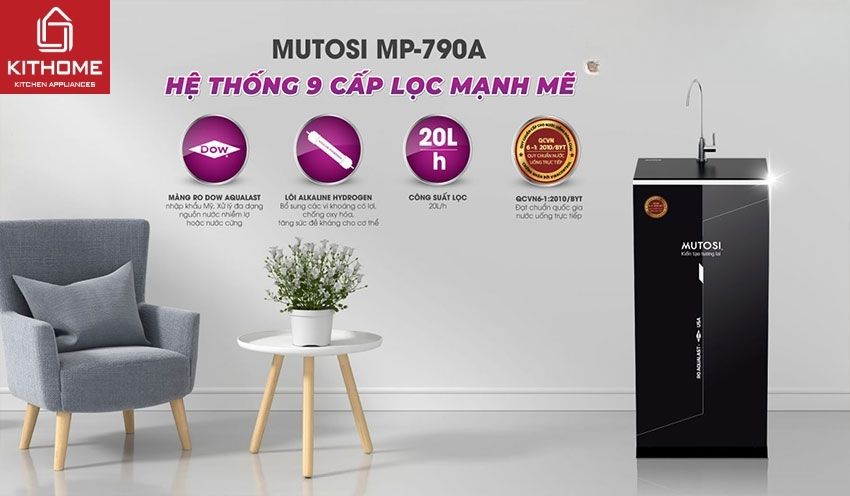 Ax881 cá cược trực tuyến Mutosi RO DOW Aqualast MP-790A