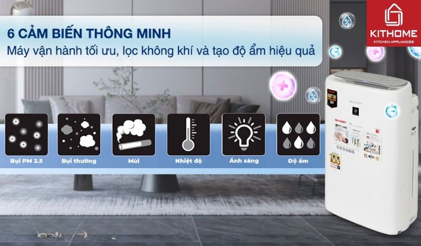 Máy Lọc AX88 comvip bắn cá đổi thưởng Sharp KI-N50V-W