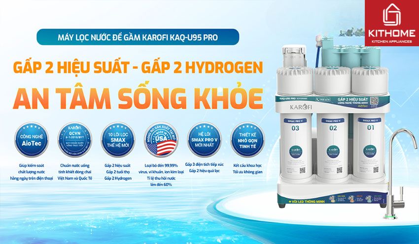 Ax881 cá cược trực tuyến Karofi KAQ-U95 Pro 10 Lõi