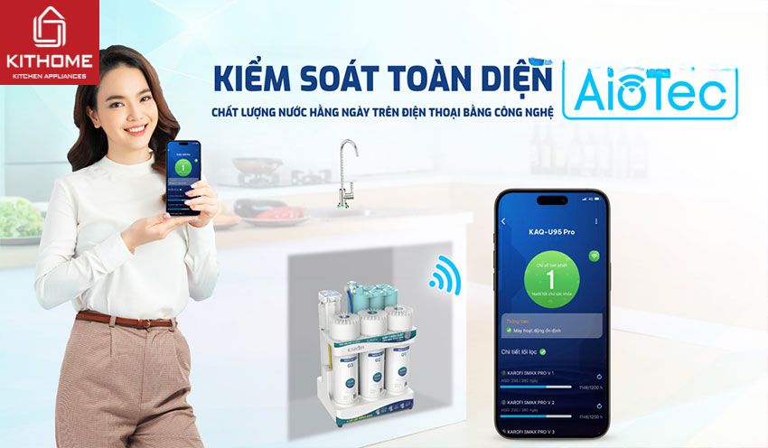 Ax881 cá cược trực tuyến Karofi KAQ-U95 Pro 10 Lõi