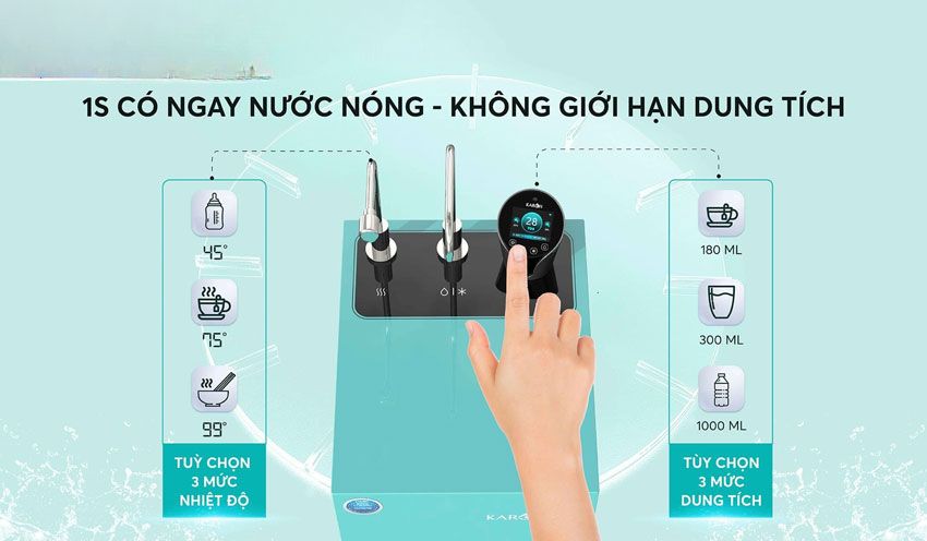 Ax881 cá cược trực tuyến Nóng Lạnh Karofi KAD-N91 10 Lõi