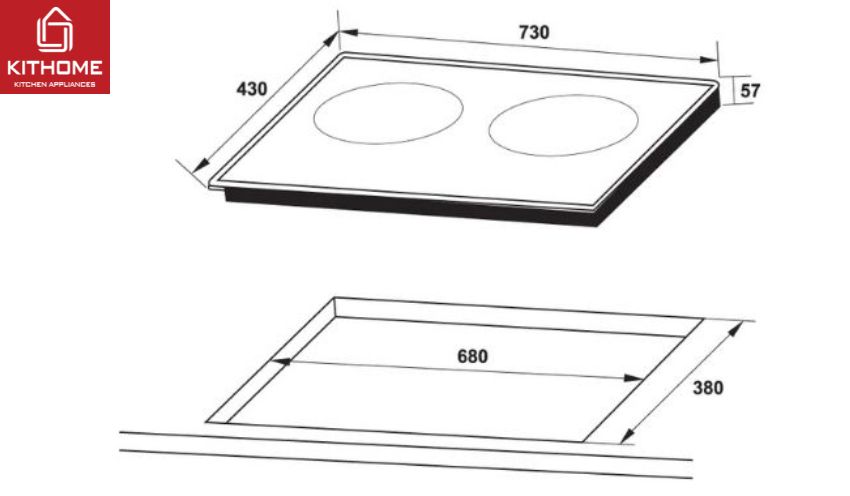 Bếp Từ Đôi Hafele HC-I3732A