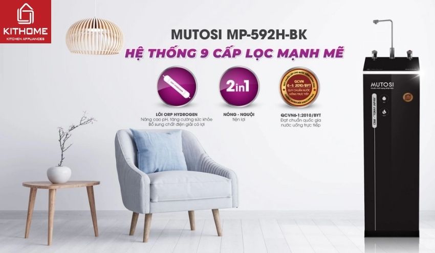 Ax881 cá cược trực tuyến Mutosi Nóng Nguội 9 Lõi MP-592H-BK