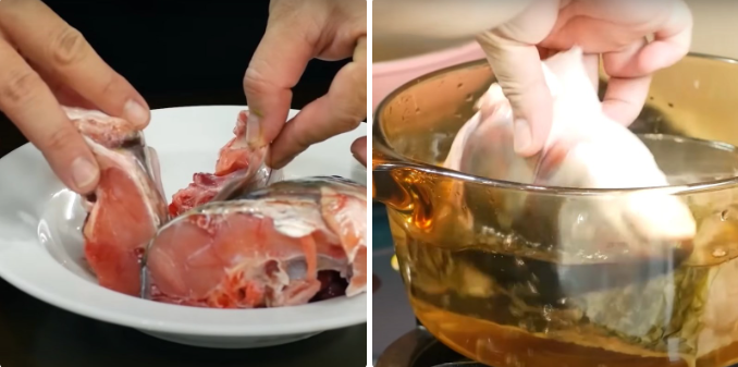 Nấu đầu cá Nấu đầu cá