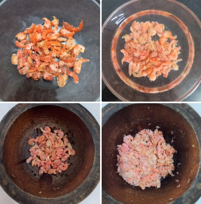 Sơ chế tôm khô Sơ chế tôm khô