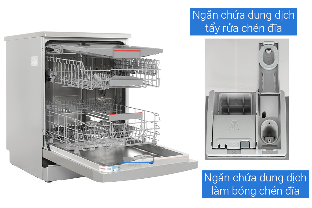 Máy Rửa Bát Bosch SMS4ECI26E 13 Bộ Series 4 - Ảnh 15