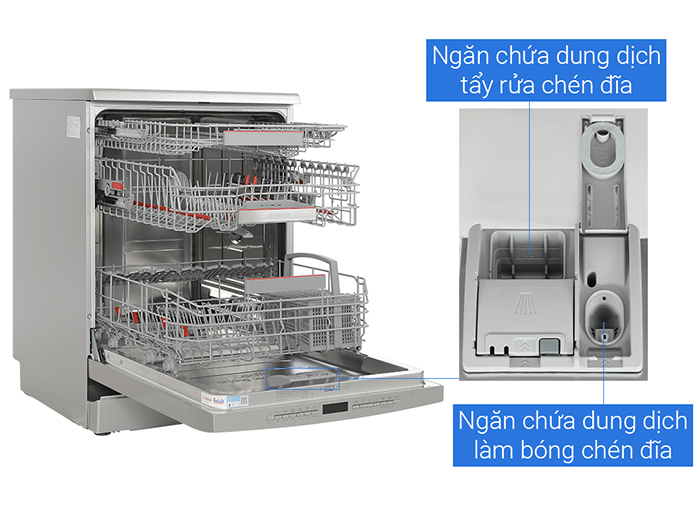 Máy Rửa Bát Bosch SMS6ZDI08E 13 Bộ Series 6 - Ảnh 15