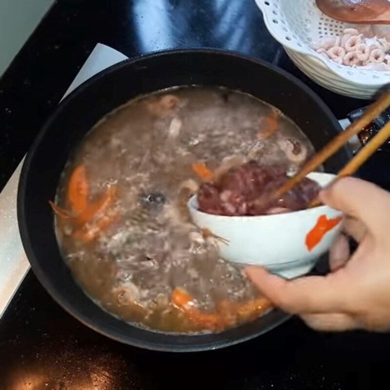 nau-canh-3 Bước 4 Nấu canh Canh lòng lợn