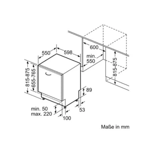 Máy Rửa Bát Bosch SMI6ZCS49E 14 Bộ Series 6 - Ảnh 3