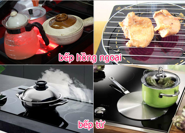 Nên mua bếp từ hay bếp hồng ngoại