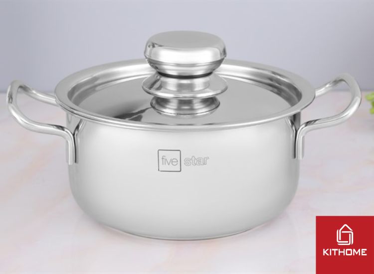 Bộ 3 nồi inox nắp inox Fivestar HT Cook HT-06DN