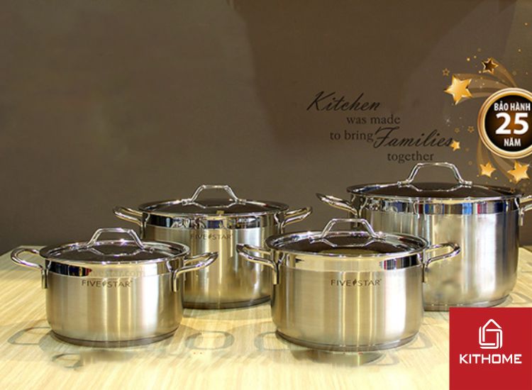 Các loại nồi Fivestar phổ biến trên thị trường Các loại nồi Fivestar phổ biến trên thị trường
