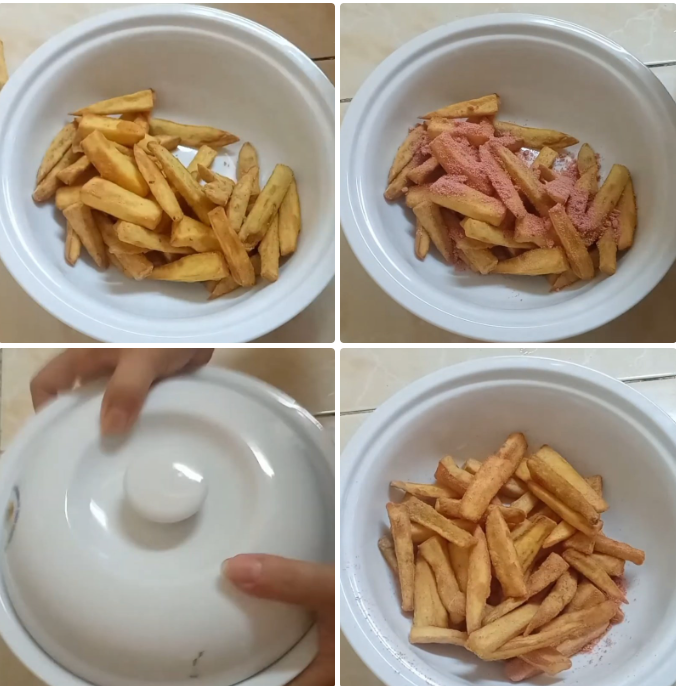 Lắc khoai lang Lắc khoai lang