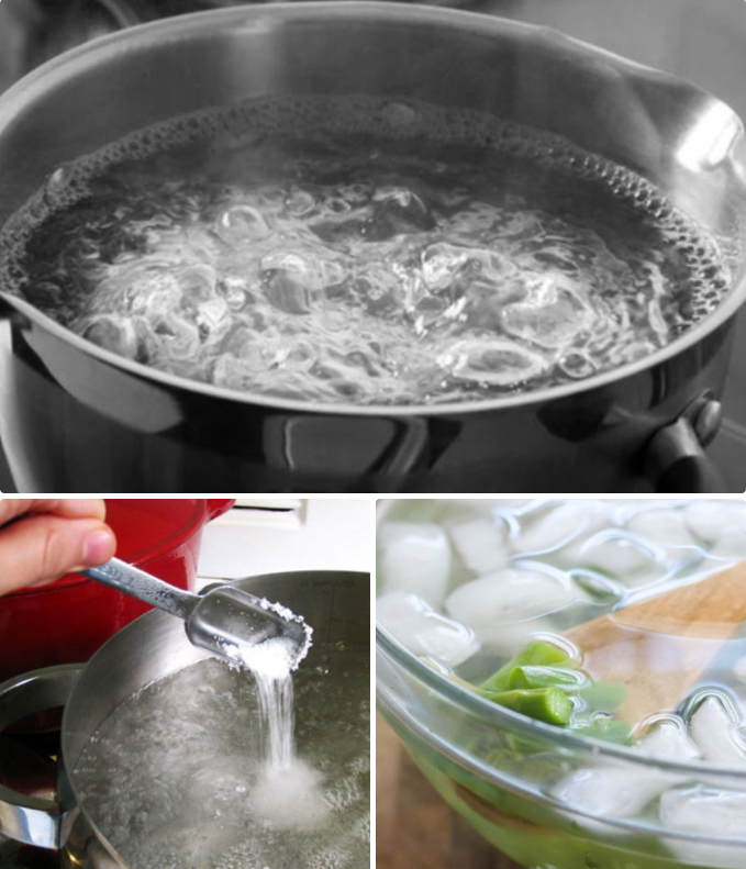 Rau đọt choại luộc Rau đọt choại luộc