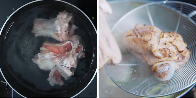 Sơ chế xương