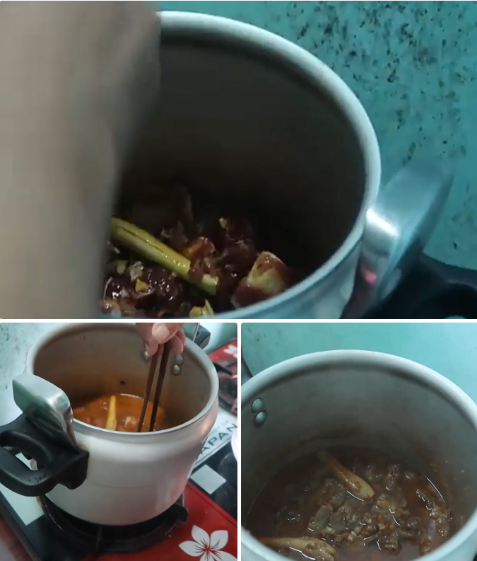 Xào và hầm bò