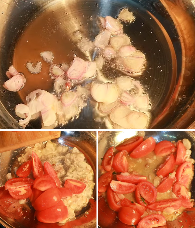 Xào cà chua