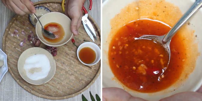 Pha sốt nước mắm