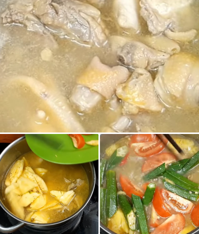 Nấu canh gà Nấu canh gà