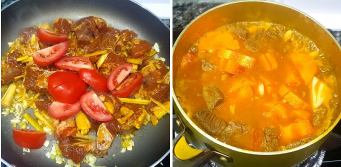 Kho thịt bò Kho thịt bò