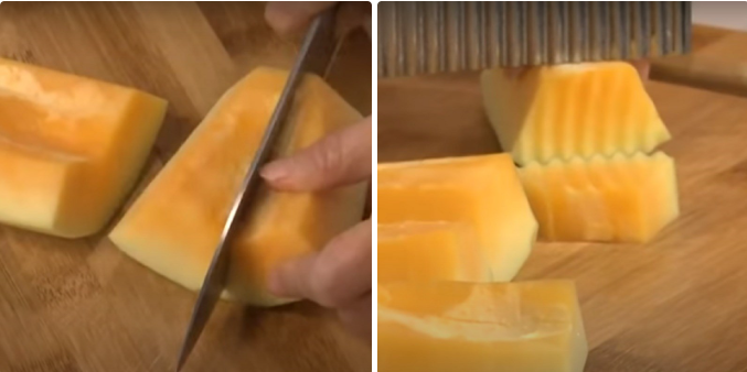 Sơ chế đu đủ