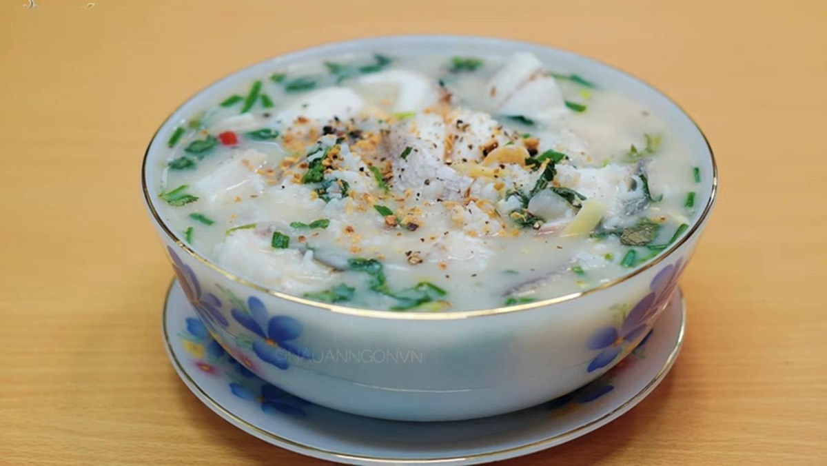 Cách nấu cháo cá lóc nước cốt dừa chuẩn vị miền Tây thơm ngon, đơn giản
