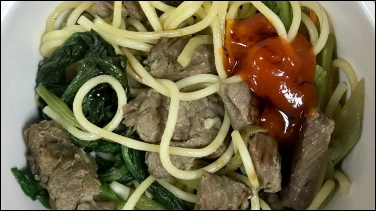 Mì Ý xào thịt bò Mì Ý xào thịt bò