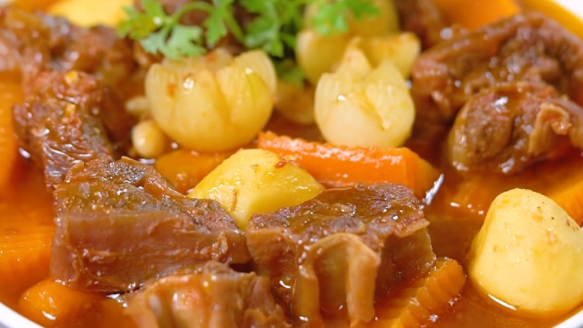 Lagu bò nấu đậu Lagu bò nấu đậu
