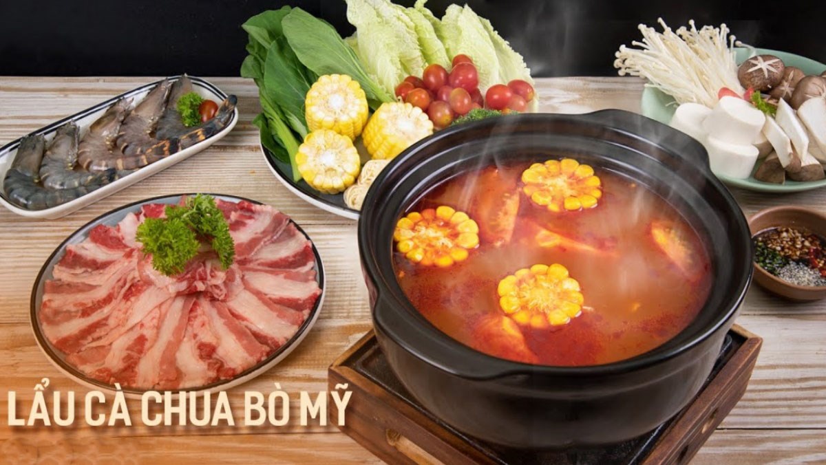 Cách nấu lẩu bò Mỹ thơm ngon thanh ngọt vị cà chua Cách nấu lẩu bò Mỹ thơm ngon thanh ngọt vị cà chua