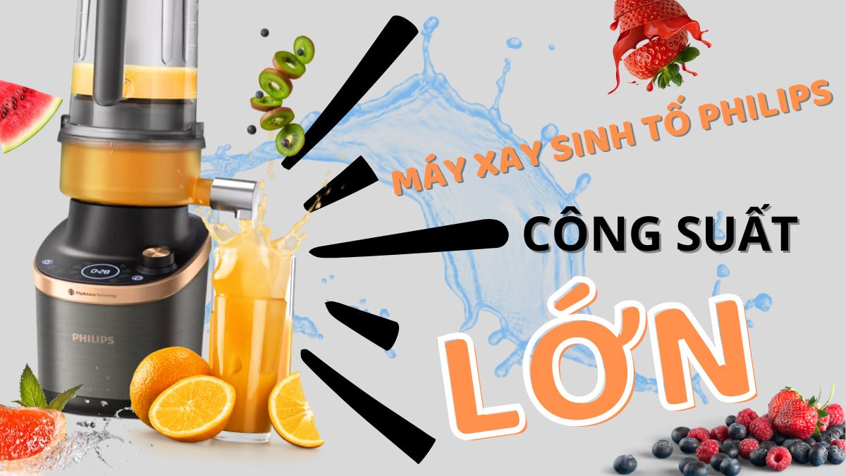 Top 6 máy xay sinh tố Philips công suất lớn tại AX88 ATQ Top 6 máy xay sinh tố Philips công suất lớn tại AX88 ATQ