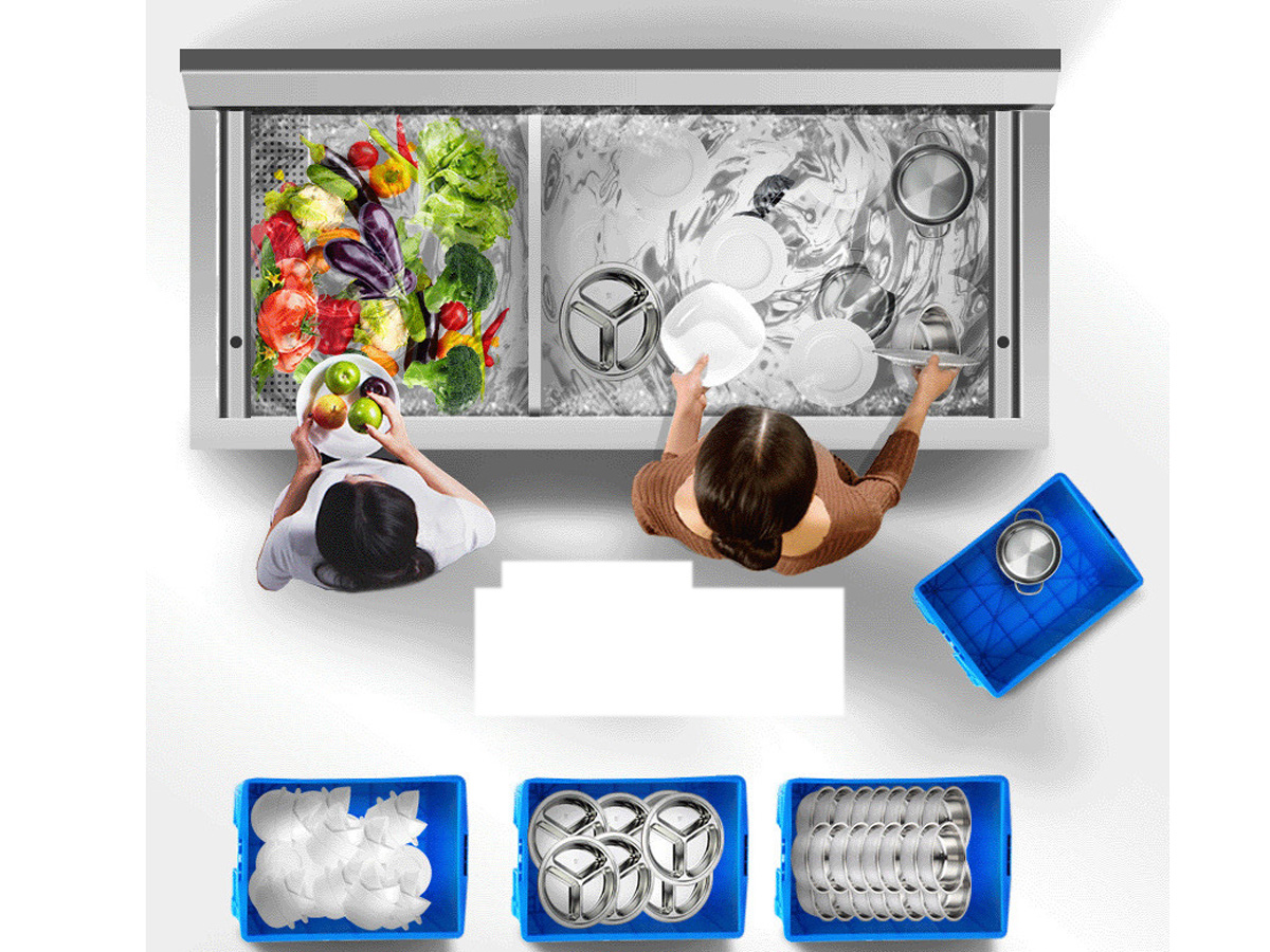 Số lượng rửa một giờ lên đến 5.000 chiếc Số lượng rửa một giờ lên đến 5.000 chiếc