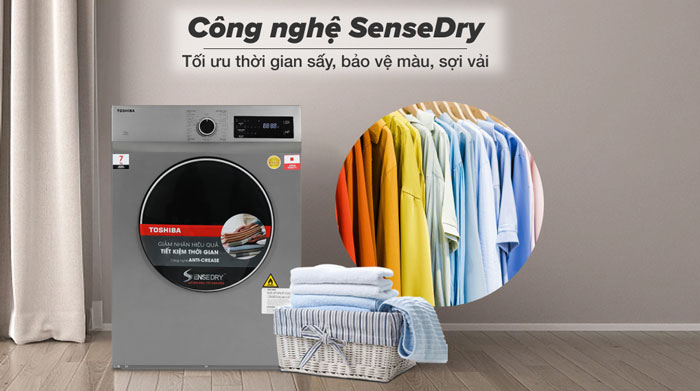 Nhà Cái AX88 ATQ 2026 Tặng 88K thông hơi Toshiba 7kg TD-H80SEV sử dụng công nghệ SenseDry
