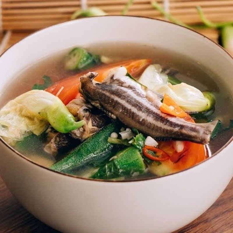 nau-canh-chua-ca-bong-dua-2 Bước 3 Nấu canh chua cá bống dừa Canh chua cá bống dừa